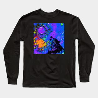 Electric Wolf Long Sleeve T-Shirt